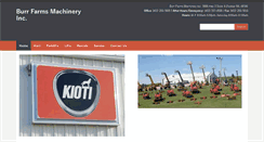 Desktop Screenshot of burrfarms.com